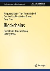 book Blockchains: Decentralized and Verifiable Data Systems