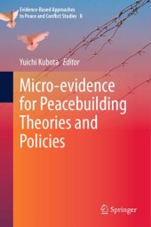 book Micro-evidence for Peacebuilding Theories and Policies