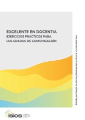 book Excelente en docentia. Ejercicios prácticos para los grados de comunicación