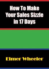 book How To Make Your Sales Sizzle in 17 Days