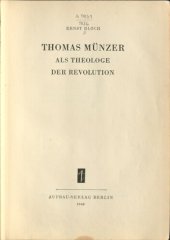 book Thomas Münzer als Theologe der Revolution