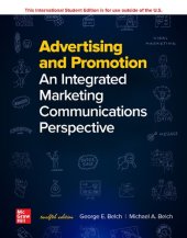 book Advertising and Promotion: An Integrated Marketing Communications Perspective