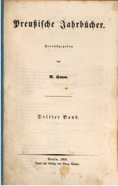 book Preußische Jahrbücher