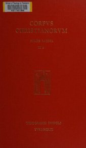 book Sancti Cypriani episcopi opera. Pars II. Ad Donatum. De mortalitate. Ad Demetrianum. De opere et eleemosynis. De zelo et livore. De dominica oratione. De bono paenitentiae