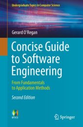 book Concise Guide to Software Engineering: From Fundamentals to Application Methods