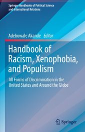 book Handbook of Racism, Xenophobia, and Populism: All Forms of Discrimination in the United States and Around the Globe