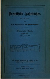 book Preußische Jahrbücher