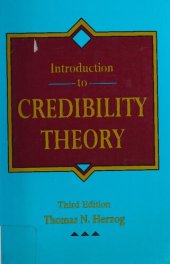 book Introduction to Credibility Theory