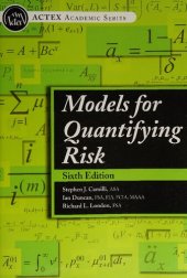 book Models for Quantifying Risk