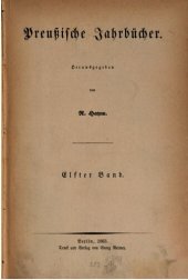 book Preußische Jahrbücher