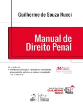 book Manual de Direito Penal