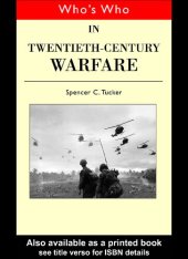 book Who's who in twentieth century warfare