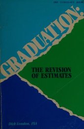 book Graduation, the Revision of Estimates