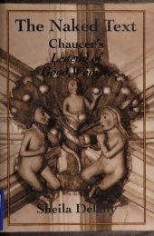 book The naked text: Chaucer's Legend of good women /