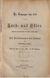 book Die Kampagne von 1870 in der Nord- und Ostsee