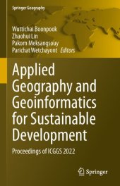 book Applied Geography and Geoinformatics for Sustainable Development: Proceedings of ICGGS 2022