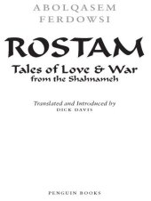 book Rostam: Tales of Love & War from the Shahnameh