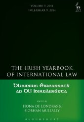 book The Irish Yearbook of International Law, Volume 9, 2014