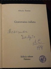 book Grammatica italiana