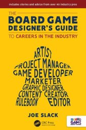 book The Board Game Designer's Guide to Careers in the Industry