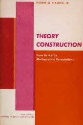 book Theory Construction: From Verbal to Mathematical Formulations