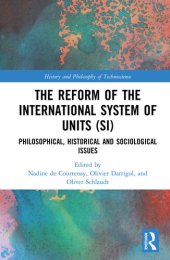 book The Reform of the International System of Units (SI): Philosophical, Historical and Sociological Issues