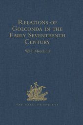 book Relations of Golconda in the Early Seventeenth Century