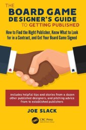 book The Board Game Designer's Guide to Getting Published