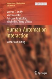 book Human-Automation Interaction: Mobile Computing