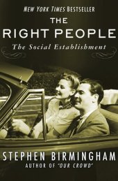 book The Right People: The Social Establishment in America