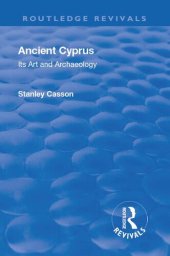 book Ancient Cyprus: Its Art and Archaeology