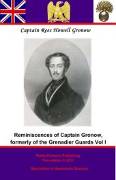 book Reminiscences of Captain Gronow