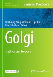 book Golgi: Methods and Protocols