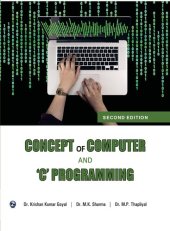 book Concepts of Computer and C Programming