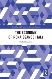 book The Economy of Renaissance Italy