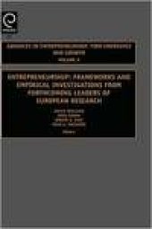 book Advances in Entrepreneurship, Firm Emergence and Growth. Volume 9