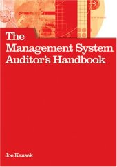 book The Management System Auditor's Handbook 