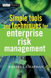 book Simple Tools and Techniques for Enterprise Risk Management