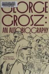 book George Grosz, an autobiography