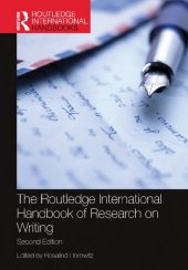 book The Routledge International Handbook of Research on Writing