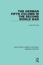 book The German Fifth Column in the Second World War