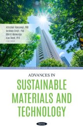 book Advances in Sustainable Materials and Technology