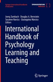 book International Handbook of Psychology Learning and Teaching