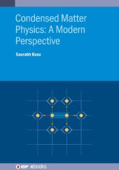 book Condensed Matter Physics: A Modern Perspective