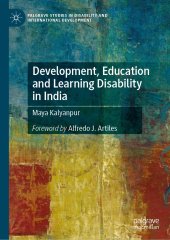 book Development, Education and Learning Disability in India