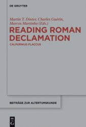 book Reading Roman Declamation - Calpurnius Flaccus