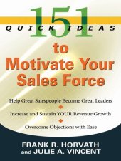 book 151 Quick Ideas to Motivate Your Sales Force