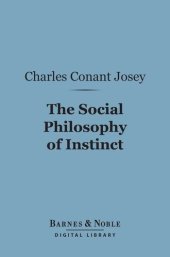 book The Social Philosophy of Instinct