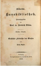 book Geschichte Friedrichs des Großen