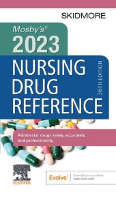 book Mosby's 2023 Nursing Drug Reference